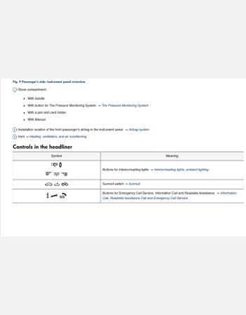 volkswagen passat 2022 owners manual